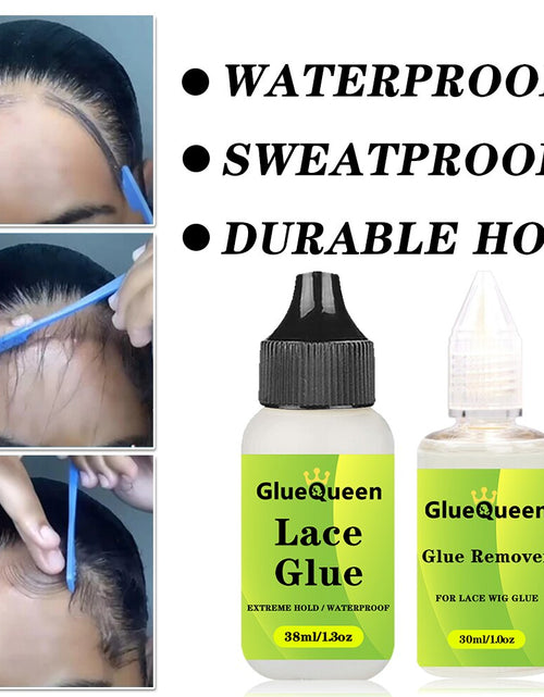 Load image into Gallery viewer, 38ml 1.3oz Wig Glue Waterproof Hair Replacement Adhesive Sweatproof
