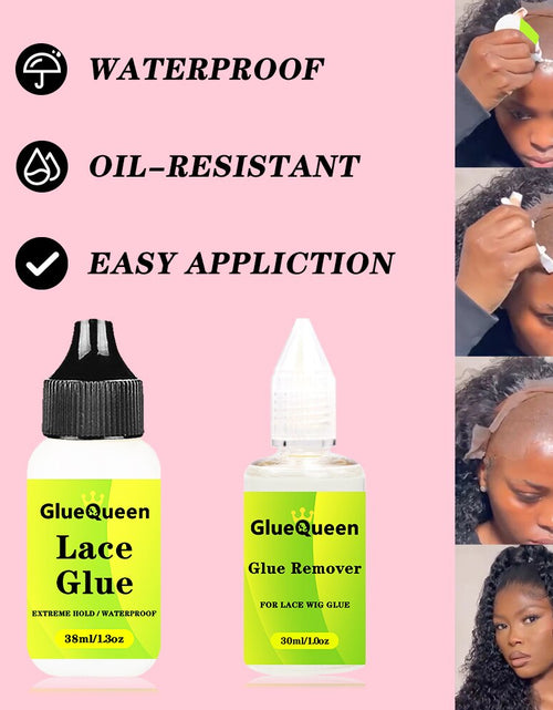 Load image into Gallery viewer, 38ml 1.3oz Wig Glue Waterproof Hair Replacement Adhesive Sweatproof
