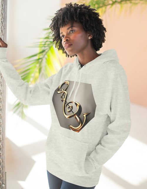 Load image into Gallery viewer, Treble Clef Unisex Premium Pullover Hoodie
