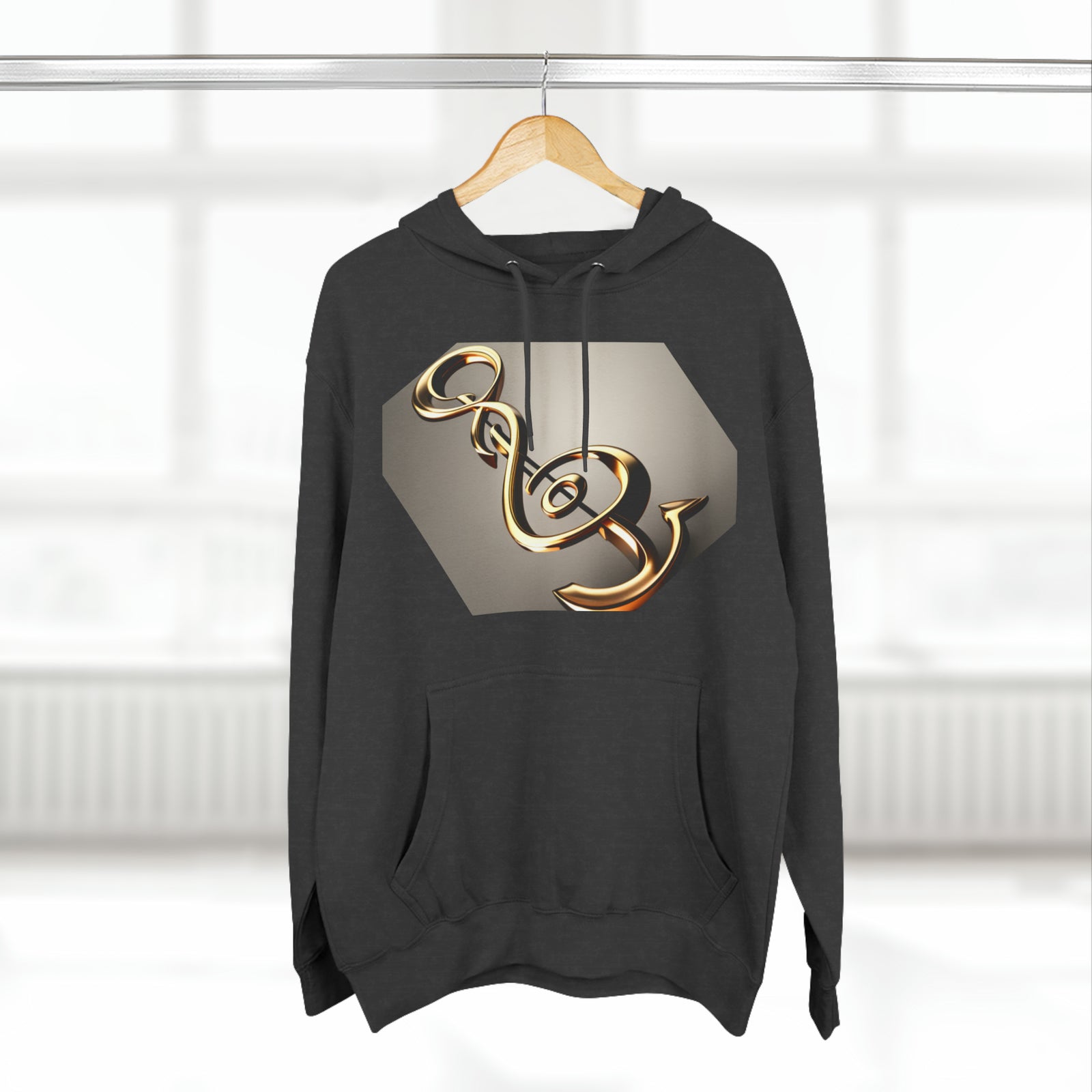 Treble Clef Unisex Premium Pullover Hoodie