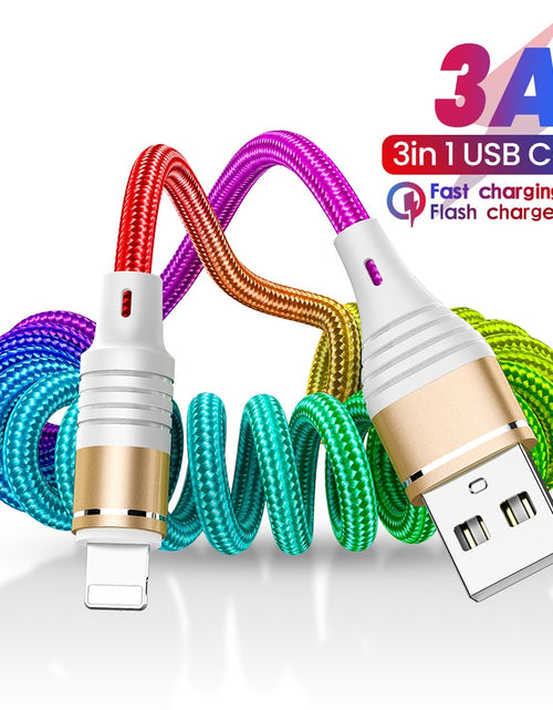 Load image into Gallery viewer, Retractable Cable Micro Usb Iphone | Cable Mobile Phone Charge
