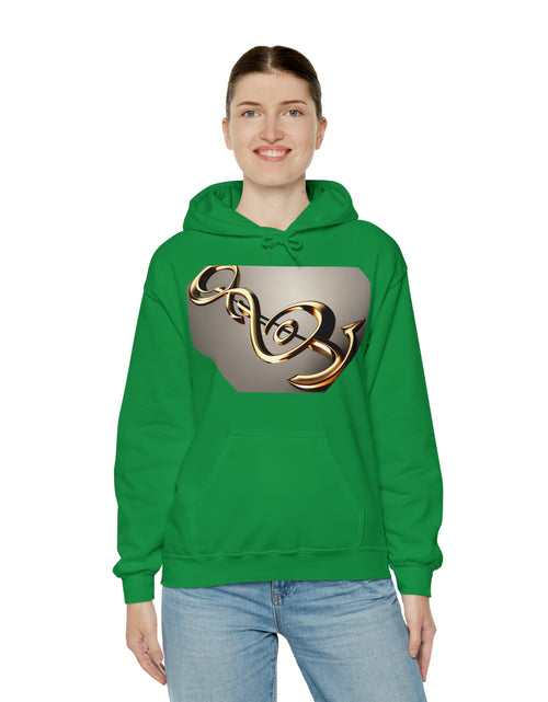 Load image into Gallery viewer, Treble Clef Unisex Heavy Blend™ Hooded Sweatshirt
