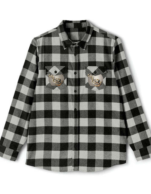 Load image into Gallery viewer, Treble Clef Val Unisex Flannel Shirt
