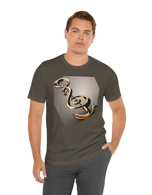 Load image into Gallery viewer, Treble Clef Unisex Jersey Short Sleeve Tee
