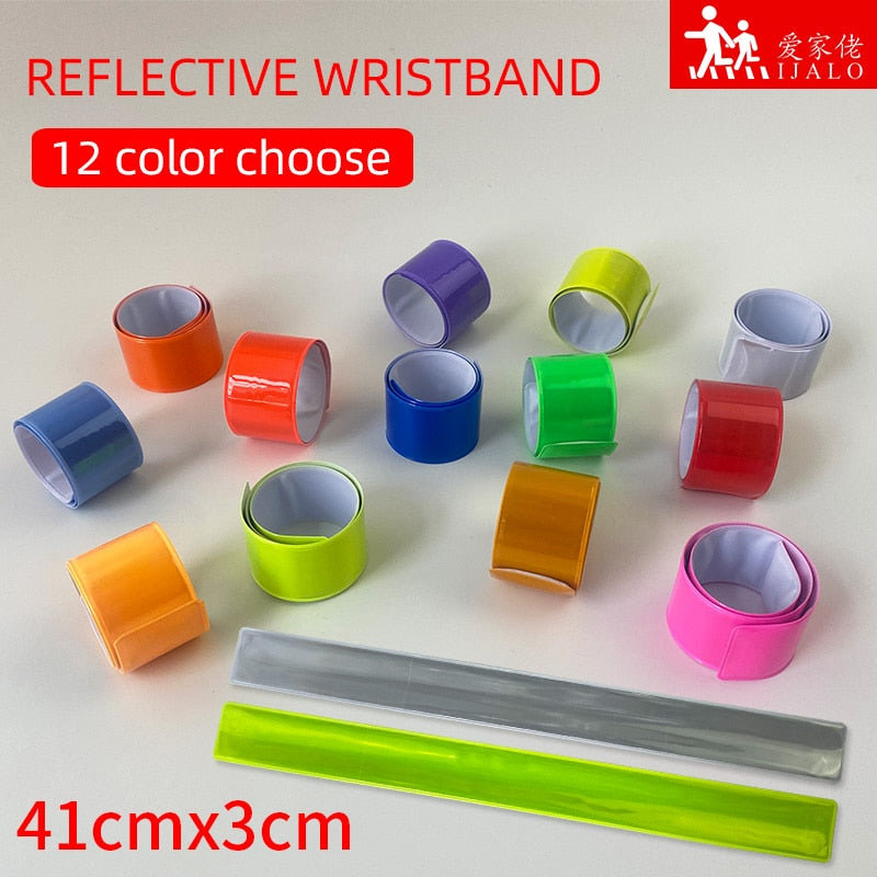 Reflective Band Bracelet | Pvc Wristband Bracelet | Reflective