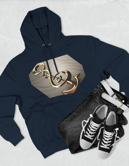 Load image into Gallery viewer, Treble Clef Unisex Premium Pullover Hoodie
