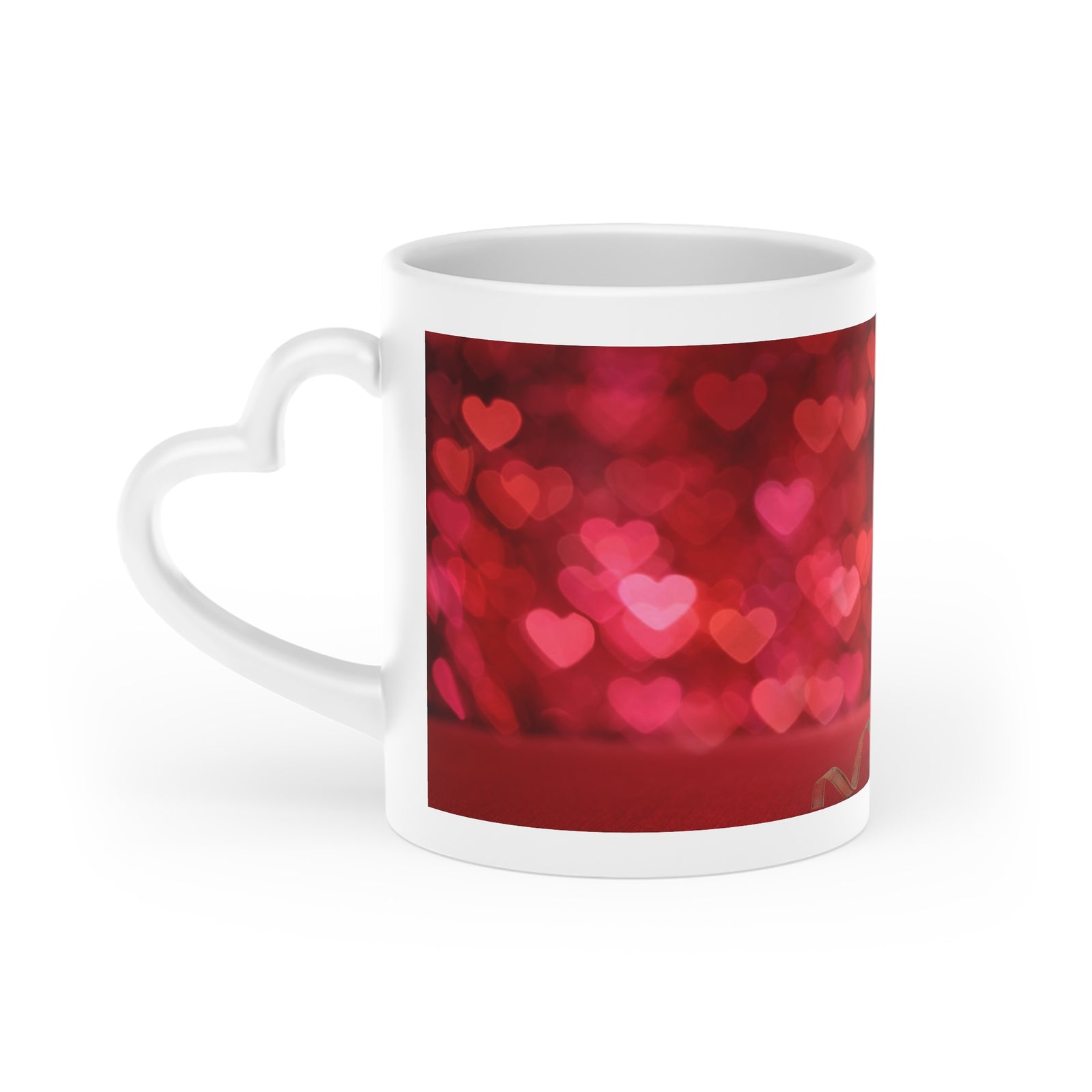 Valentine Heart-Shaped Mug