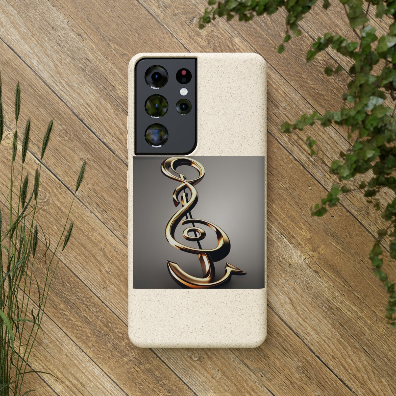 Treble Clef Biodegradable Cases