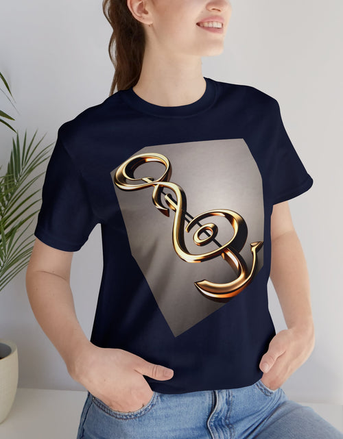 Load image into Gallery viewer, Treble Clef Unisex Jersey Short Sleeve Tee
