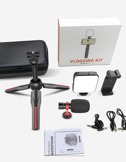 Load image into Gallery viewer, Mobile Phone Live Selfie Stick Fill Light Tripod
