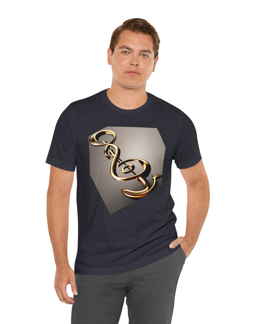 Load image into Gallery viewer, Treble Clef Unisex Jersey Short Sleeve Tee
