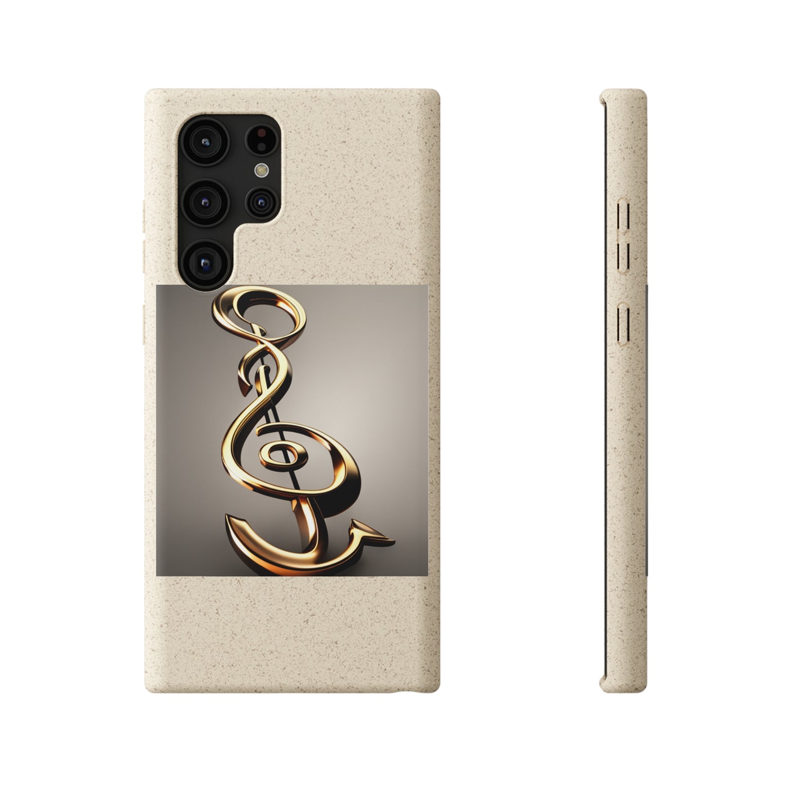 Treble Clef Biodegradable Cases