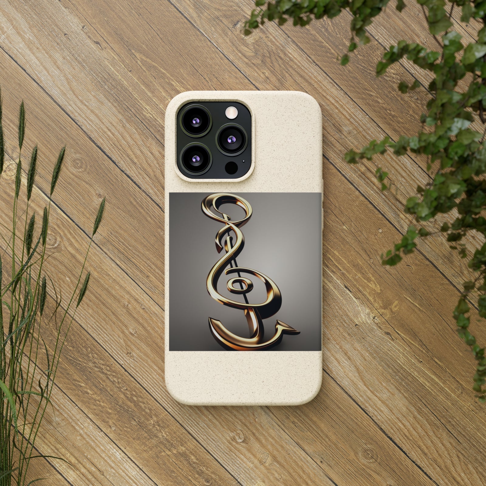 Treble Clef Biodegradable Cases