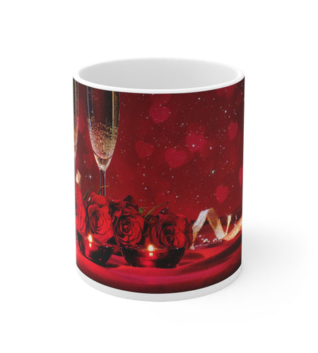 Valentine Ceramic Coffee Cups, 11oz, 15oz