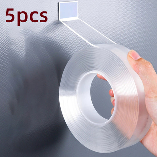 Load image into Gallery viewer, 5/10m Nano Tape Double Sided Tape Transparent Reusable Waterproof
