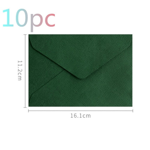 Load image into Gallery viewer, 5/10pcs Retro Hemp Texture Western Envelopes for Wedding Party
