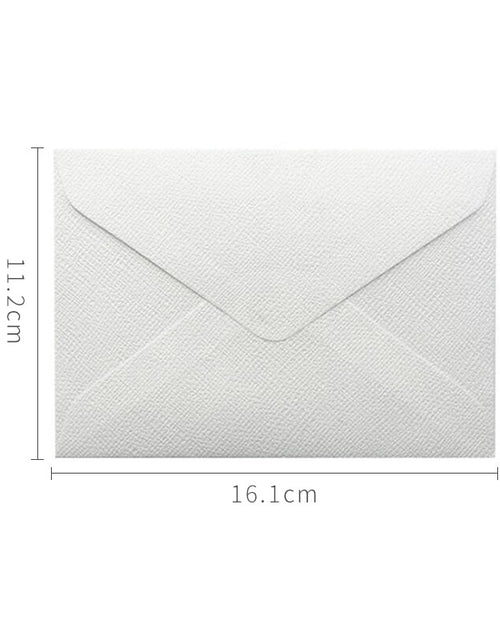 Load image into Gallery viewer, 5/10pcs Retro Hemp Texture Western Envelopes for Wedding Party
