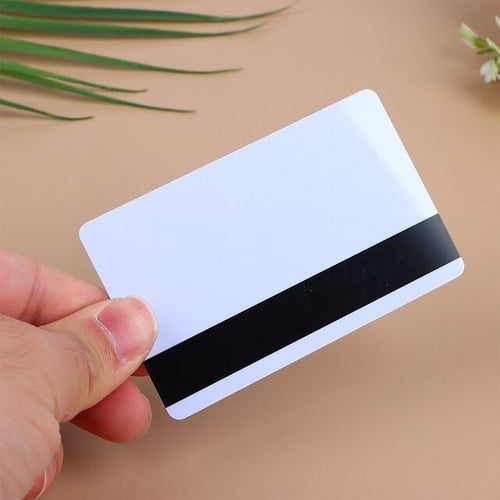 Load image into Gallery viewer, 5 Pcs Sle4442 Chip Blank Smart Card With Magnetic Strip Hico 3 Track
