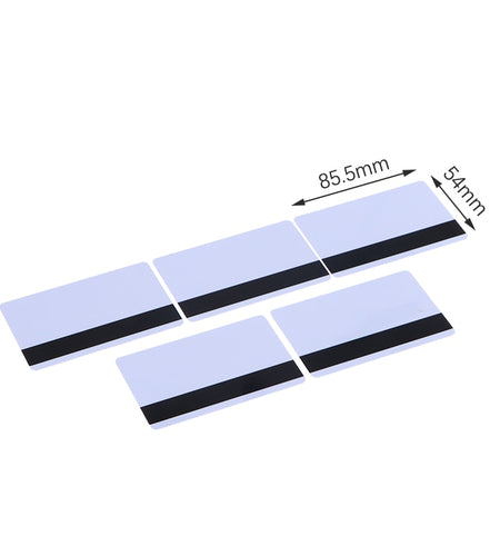 5 Pcs Sle4442 Chip Blank Smart Card With Magnetic Strip Hico 3 Track