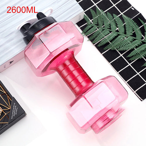 Load image into Gallery viewer, 500/1500/2200ml Pet Dumbbell Shaped Kettle Outdoor Fitness Cycling
