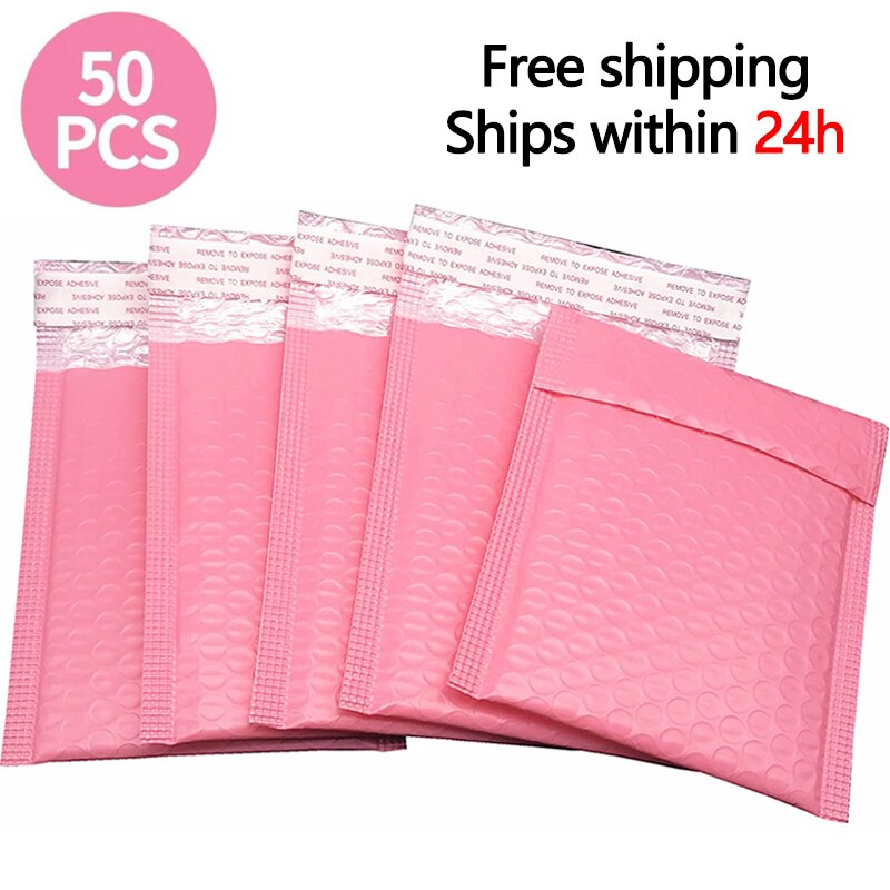 Bubble Mailers Padded Envelopes Shipping Bags Self | Pink Bubble