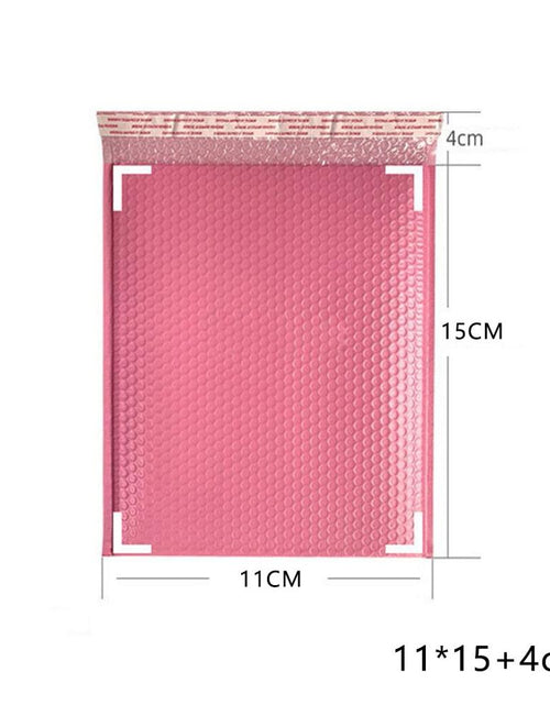 Load image into Gallery viewer, Bubble Mailers Padded Envelopes Shipping Bags Self | Pink Bubble
