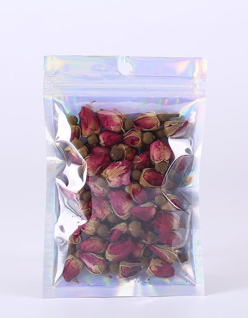 Load image into Gallery viewer, 50pcs Resealable Laser Ziplock Bags For Necklace Food Storage Bags
