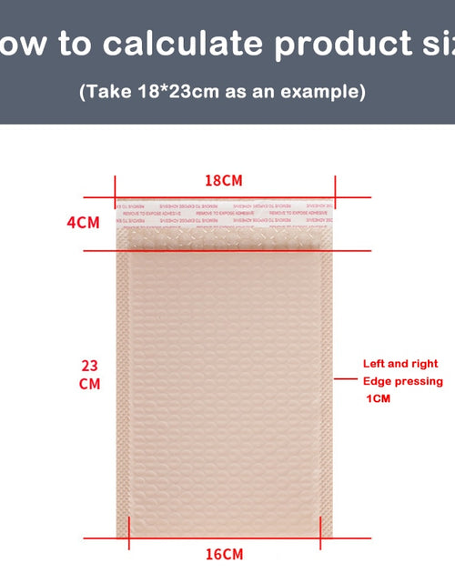 Load image into Gallery viewer, 50pcs Pink Poly Bubble Mailers Padded Envelopes Bulk Bubble Lined Wrap
