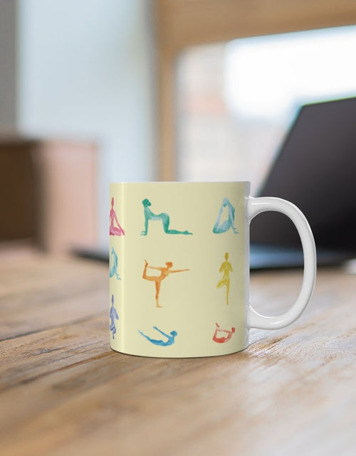 Load image into Gallery viewer, Yoga Poses Mug
