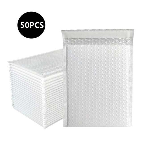 Load image into Gallery viewer, 50pcs Black Bubble Mailer Bubble Padded Mailing Envelopes Mailer Poly
