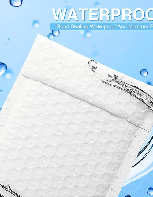 Load image into Gallery viewer, 50pcs Bubble Envelopes Bag Waterproof White Foam Bubble Mailers
