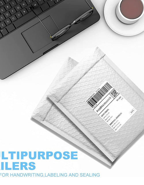 Load image into Gallery viewer, 50pcs Bubble Envelopes Bag Waterproof White Foam Bubble Mailers
