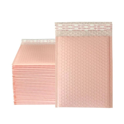 Load image into Gallery viewer, 50pcs/lot Pink Foam Envelope Bags Self Seal Mailers Padded Shipping
