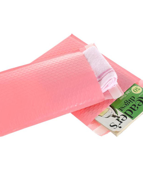 Load image into Gallery viewer, 50pcs/lot Pink Foam Envelope Bags Self Seal Mailers Padded Shipping
