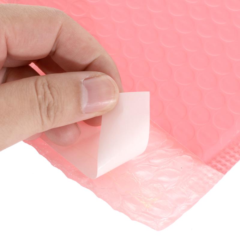 50pcs/lot Pink Foam Envelope Bags Self Seal Mailers Padded Shipping