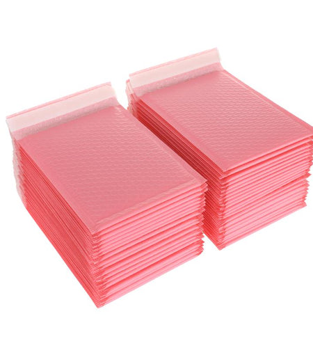 50pcs/lot Pink Foam Envelope Bags Self Seal Mailers Padded Shipping