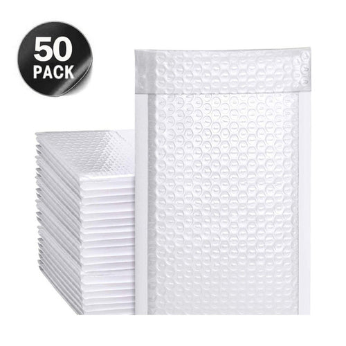 Load image into Gallery viewer, 50pcs Mailer Poly Bubble Padded Mailing Envelopes For Mailer Gift
