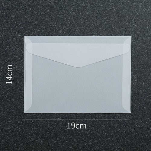 Card Blanks Cards Envelopes | Postcard Envelope Translucent | Gift