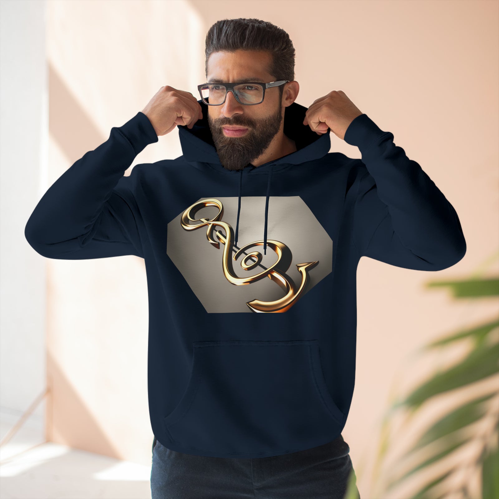 Treble Clef Unisex Premium Pullover Hoodie