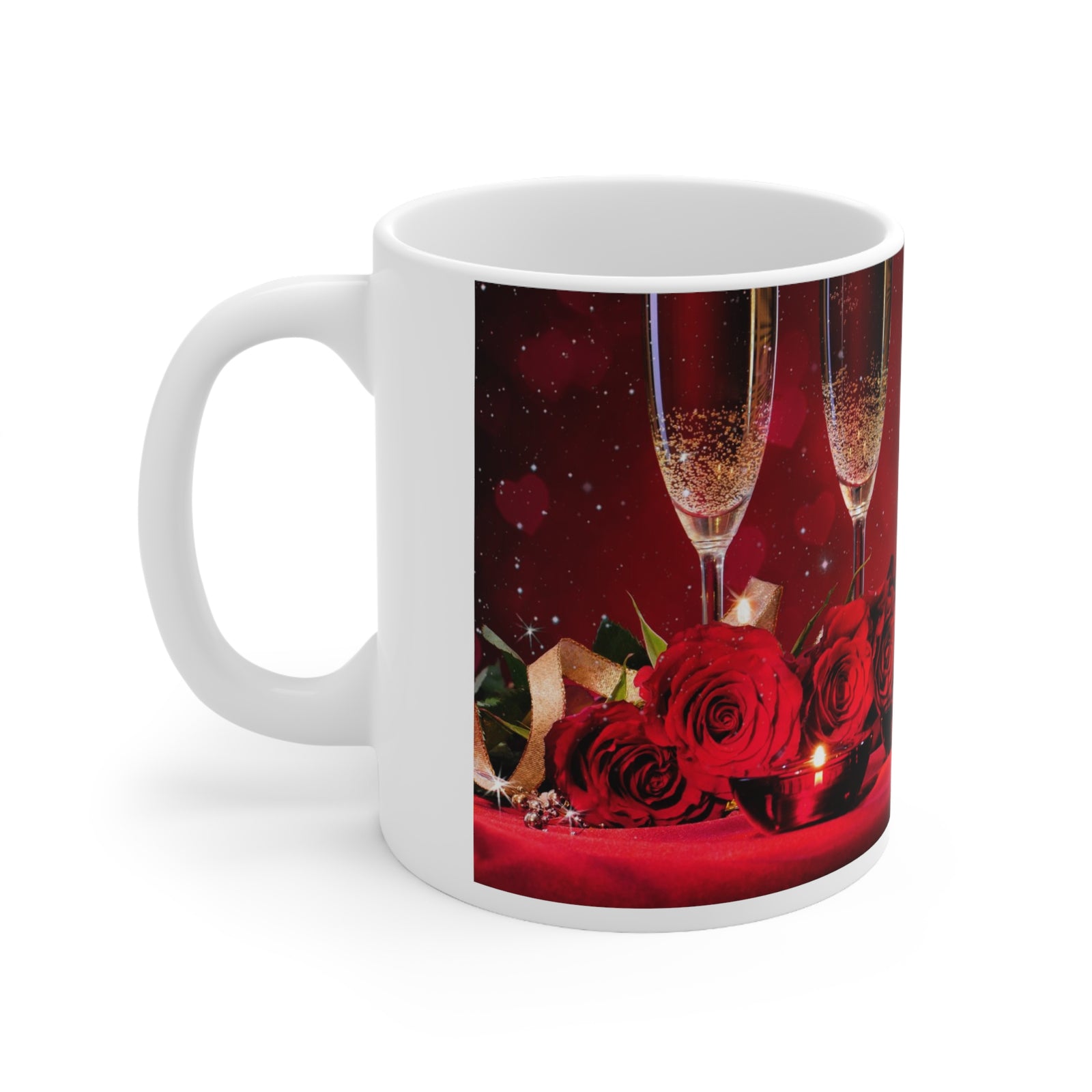 Valentine Ceramic Coffee Cups, 11oz, 15oz