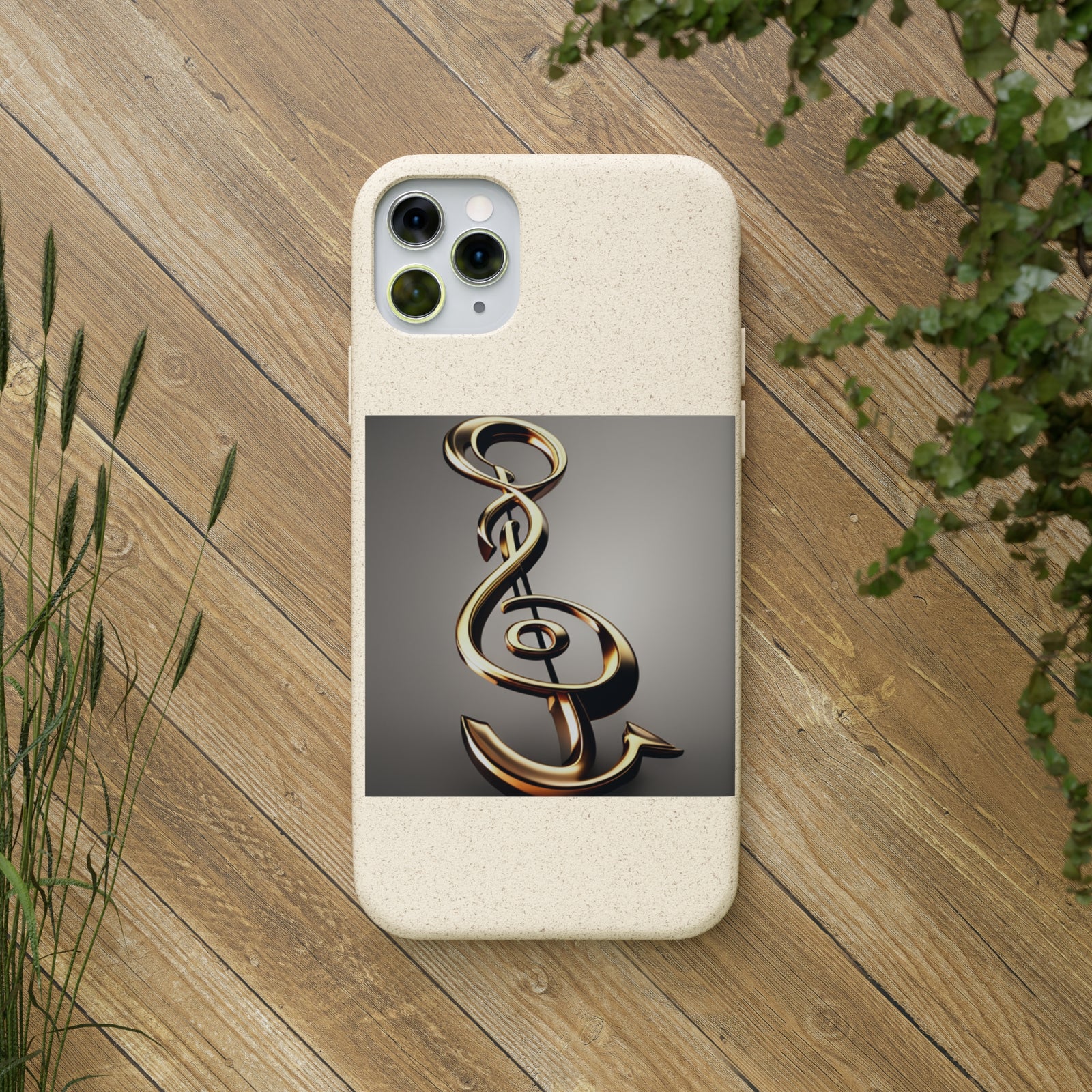 Treble Clef Biodegradable Cases