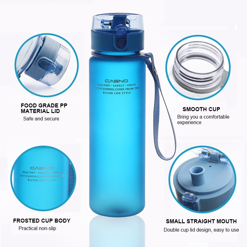 Water Bottle Kids School Free Bpa | 560ml High Quality Water Bottle -