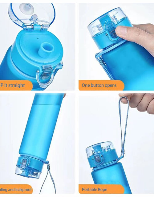 Load image into Gallery viewer, 560ml Water Bottle Outdoor Adult Sports Water Cup Portable Plastic
