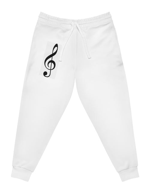 Load image into Gallery viewer, Treble Clef Athletic Joggers (AOP)
