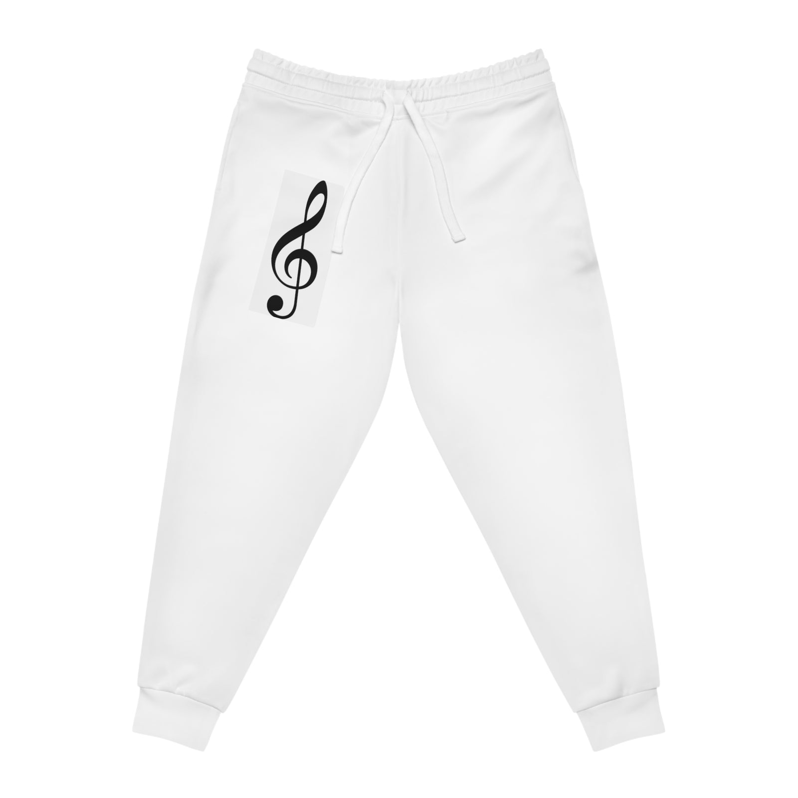 Treble Clef Athletic Joggers (AOP)