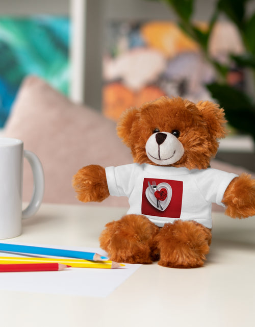 Load image into Gallery viewer, Valentine Stuffed Animals with Tee
