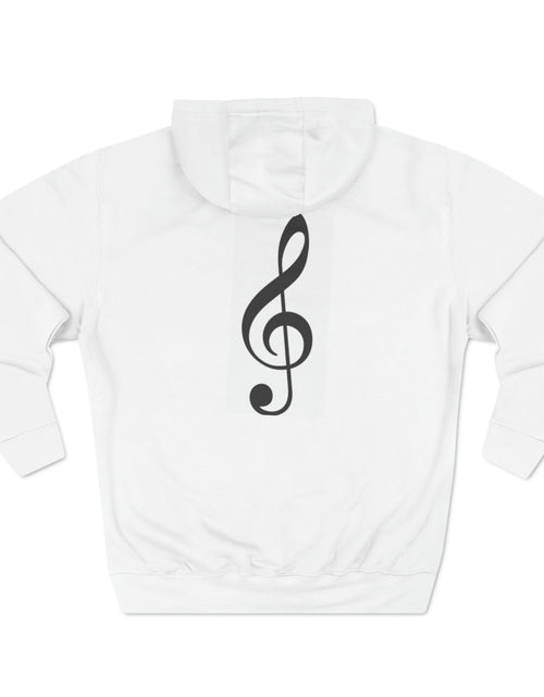 Load image into Gallery viewer, Treble Clef Unisex Premium Pullover Hoodie
