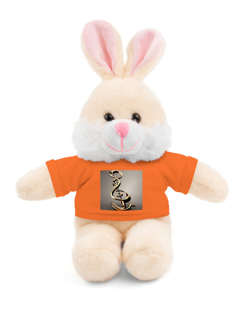 Load image into Gallery viewer, Treble Clef Stuffed Animals with Tee for Valentine
