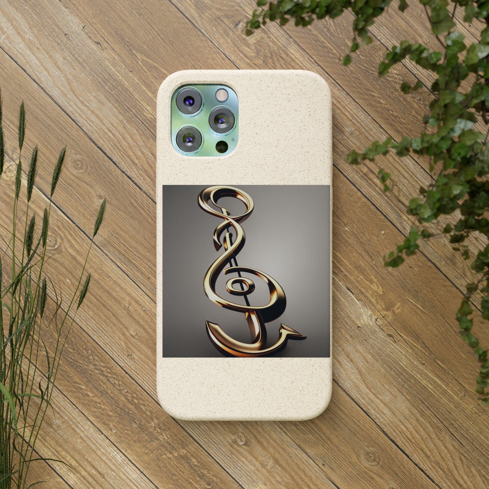 Treble Clef Biodegradable Cases