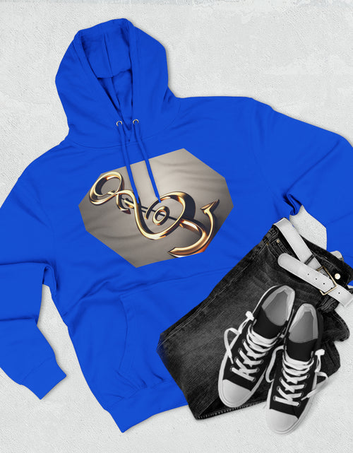 Load image into Gallery viewer, Treble Clef Unisex Premium Pullover Hoodie
